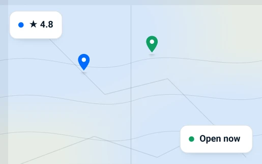 Cards + map directory